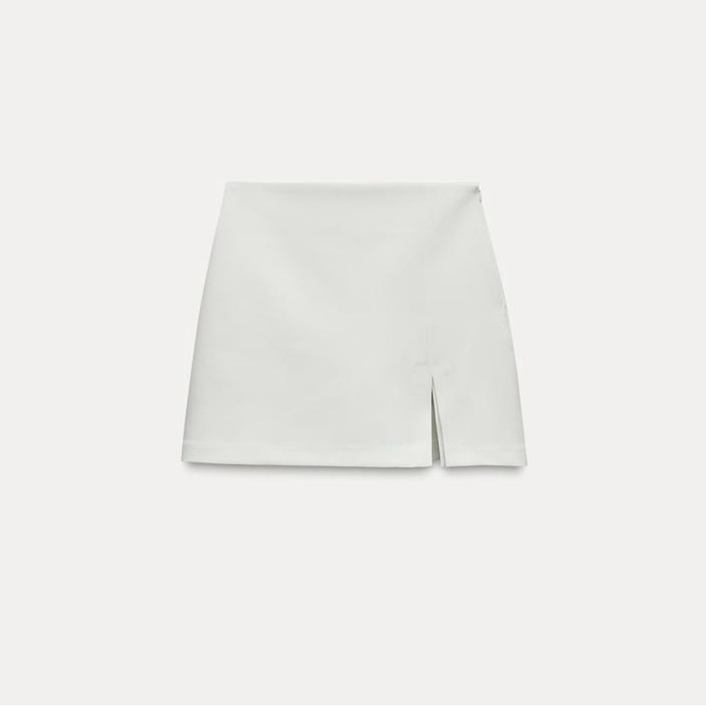 Zara Elegant White Skirt
